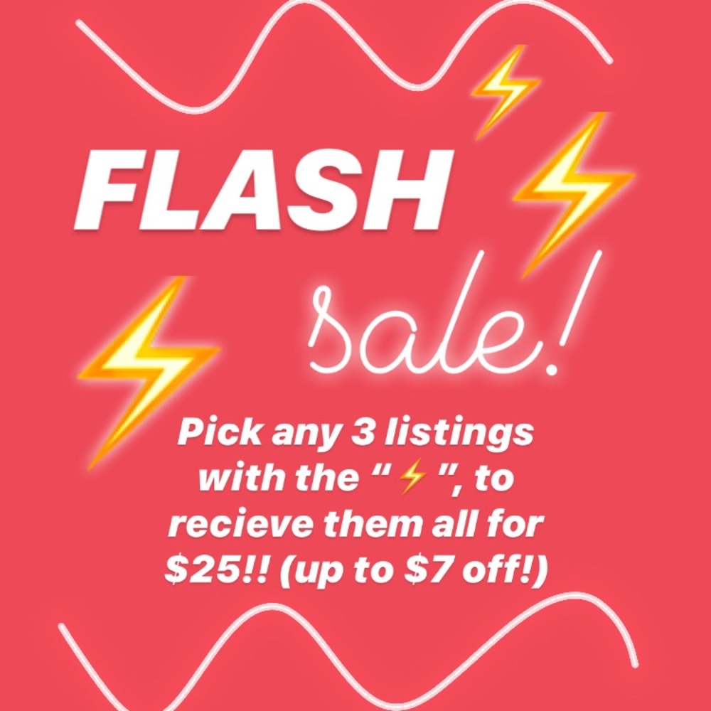⚡️ FLASH SALE ⚡️